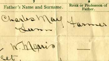 marriage certificate